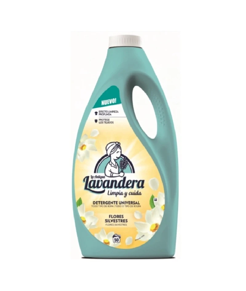 LAVANDERA DETERGENT LICHID 2.5L FLORES SILVESTRES 